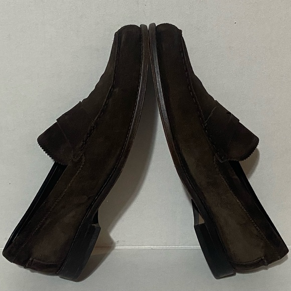 Tod\'s Made In Italy-Classic Loafers Size:10-in brown suede main image 10